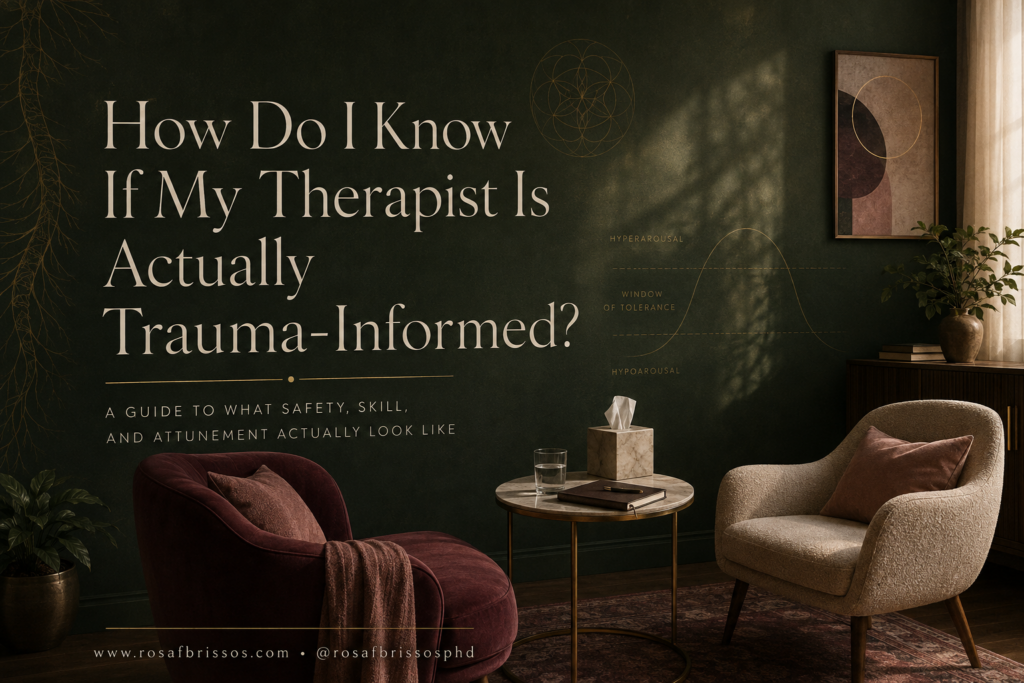 trauma-informed therapist